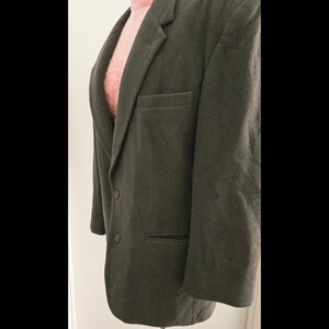 Vintage 80% Wool Blazer Claiborne Size 38